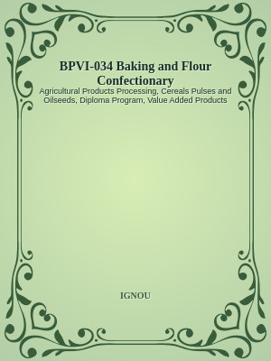 BPVI-034 Baking and Flour Confectionary